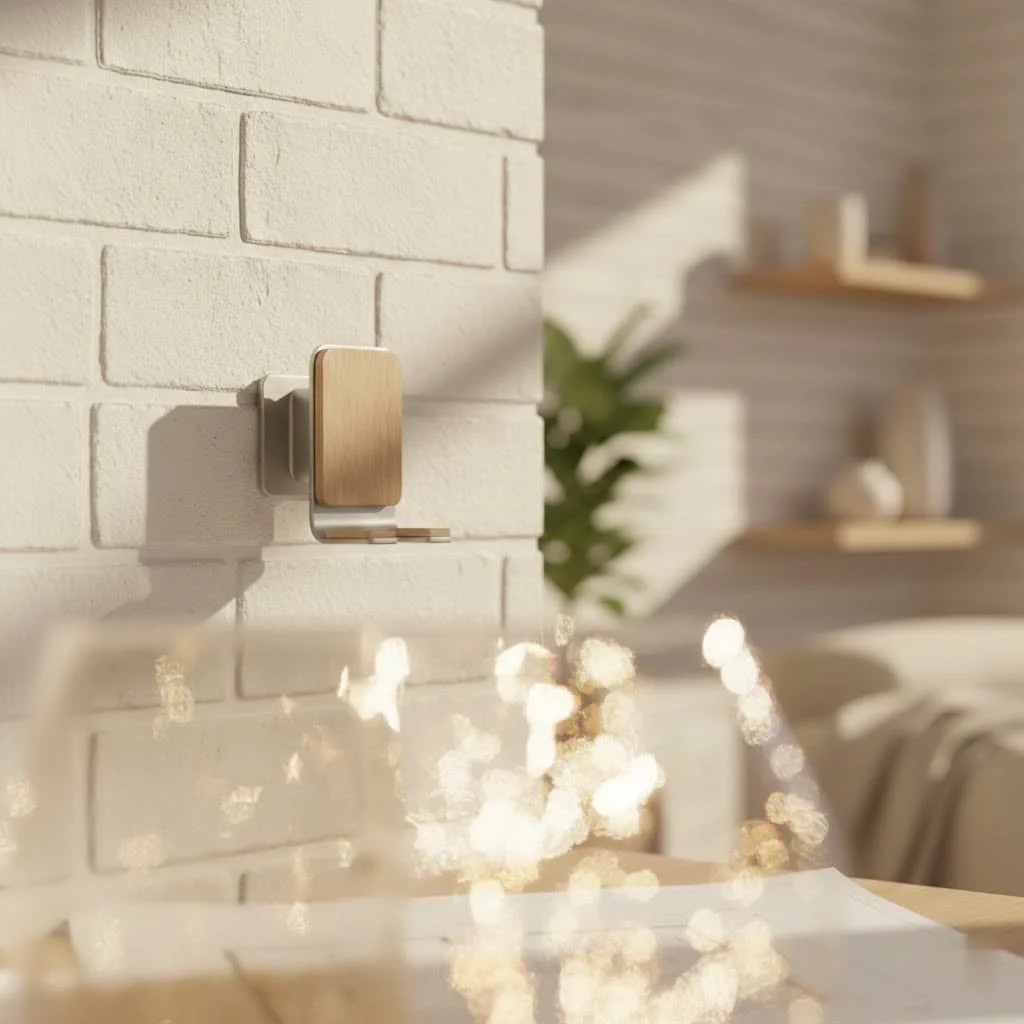 Adjustable phone stand holding a smartphone